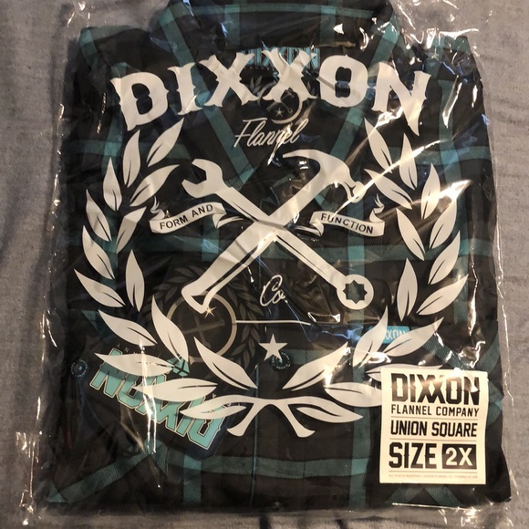 Dixxon Union Square flannel BNIB - Picture 11 of 11
